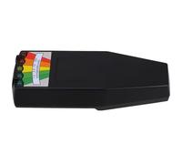 GARVALON Détecteur de Champ Électromagnétique Portable K2 Noir Transparent Batterie, Testeur Haute Fréquence pour Détection du Champ Magnétique et Mesure Précise du Rayonnement Emf