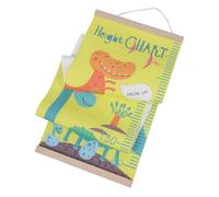 GARVALON Échelle De Croissance Murale Amovible Pour Garçon Fille Règle De Mesure De Hauteur Toile Dinosaur Décoration Murale Pour Chambre Garçon Fille Et Garderie