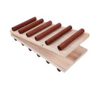 GARVALON Échelle en Bois Multifonctionnelle pour Hamster Chinchilla et Petits Animaux d'exercice Résistant aux Morsures Échelle de Dressage Amusante pour Cage Accessoire Habitat