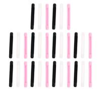 GARVALON Embouts Antidérapants en Silicone pour Branches de Lunettes - 30 Paires - Manchons Confortables et Stables pour Lunettes Protection le Glissement et Compatible Montures Diverses