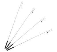 GARVALON Ensemble de 4 Tiges Tiges de Marionnettes à Main Réglables 20-55 CM en Métal pour Manipulation de Marionnettes Demi-Corps Accessoires Marionnettistes Amateurs et Professionnels