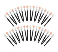 GARVALON Ensemble de 50 Éponges à Peinture pour Scrapbooking Applicateur Précis en Latex, Mini Brosses Solide en Aluminium et Plastique, pour Peinture et Mélange