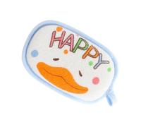GARVALON Éponge de Bain Garçon Fille Cartoon Douce avec Éponge Absorbante et Sangle Anti-chute pour Garçon Fille Serviette de Bain Naissance pour Nettoyage et Exfoliation