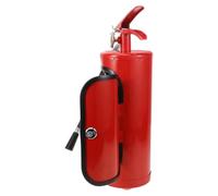 GARVALON Extincteur Porte-Bouteille Vin Mini Bar Créatif Coffret Rangement Élégant pour 1 Bouteille et 1 Verre Contenant Original pour Cave à Vin Support Décoration Maison et Bureau