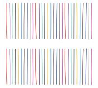 GARVALON Filament Pcl pour Imprimante 3d 260 Recharges Multicolores 2,5 Mm X 15 Cm Compatible Stylo 3d Impression Basse Température Accessoire Filament Imprimante pour Couleur Aléatoire