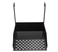 GARVALON Grosse Plateforme Suspendue pour Tortues Aquarium 1 Cm Acrylique Noir Antidérapante Rampe Escalade Reptiles Aquatiques Aire de Repos Polyvalente pour Terrariums et Bassins