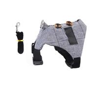 GARVALON Harnais Gilet Lapin Petit Costume Résistant à Usure pour Promenade et Fête Vêtement Respirant et Confortable pour Petits Animaux