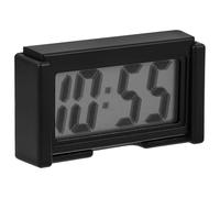 GARVALON Horloge Numérique Voiture Compacte avec Affichage Clair Mini Pendule de Tableau de Bord pour Intérieur Véhicule Installation Facile et Portable