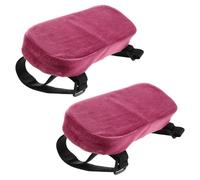 GARVALON Housse de Coussin Accoudoir pour Fauteuil Roulant Mousse avec Éponge pour Chaise de Bureau Jeu Remplacement