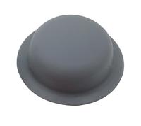 GARVALON Housse de Poignée Anti-Brûlure en Silicone Gris pour Couvercle de Casserole Manchon Isolant Thermique Antidérapant Compatible Cocotte Fonte et Terre Cuite Accessoire la Cuisine