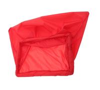 GARVALON Housse de Rangement Étanche pour Kayak Couvercle Carré de Trappe de Pont Marin avec Poche Rouge Protection Imperméable pour Canoë Bateau Gonflable et Stockage Équipement