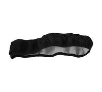 GARVALON Housse de Volant Élastique en Maille Sandwich Respirante Antidérapante Noire, Couvre-Volant Intérieur Extensible pour Voiture, Accessoires Intérieur Voiture Homme et Femme, Prise