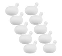 GARVALON Inserts à Bulles pour Jouets à Presser 10 Pcs, Caoutchouc Élastique, Grand Format, Accessoires de Fabrication de Poupées, Pièces de Rechange pour Jouets de Décompression