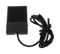 GARVALON Interrupteur à Pédale Momentané Robuste pour Outils Électriques avec Câble 2 M, Pédale de Commande Industrielle Antidérapante, Commande au Pied pour Équipements Industriels