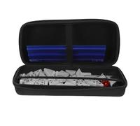 GARVALON Jeu de Dominos Triangulaires 56 Pièces 35x35x8 Mm en Plastique Résistant Jeu de Stratégie Familial Portable avec Mallette pour Voyage et Loisirs Numériques Éducatif