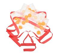 GARVALON Jeu de Société Interactif Électrique 3 Sets et 8 Balles de Ping-Pong, Jeu de Fête Amusant pour Enterrement de Vie de Jeune Fille, Activités de Groupe et Divertissement en