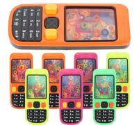 GARVALON Jeu d'eau Créatif à Lancer D'anneaux 8 Pièces en Plastique pour Garçon et Filles, Jouet Manuel Portable de Téléphone, Jeu D'arcade Interactif Familial pour Activité Ludique