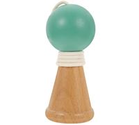 GARVALON Kendama en Bois Vert pour Garçon et Filles Éducatif de Motricité Fine Résistant à L’Usure, Exercice de Coordination Œil-Main, Jeu de Sport D’adresse pour Intérieur et Extérieur