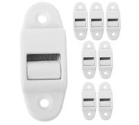 GARVALON Kit 8 Guides de Sangle pour Volet Roulant 14 MM Rouleaux de Guidage en Plastique Solide Brosse Intégrée Accessoires de Remplacement pour Entretien et Alignement Précis des
