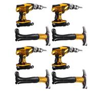 GARVALON Kit 8 Pièces Outils de Réparation pour Ballons en Film Aluminium Marteaux et Perceuses Gonflables Accessoires pour Décoration Fête de Chantier et Anniversaire Garçon