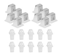 GARVALON Kit de 10 Loquets de Porte pour Sèche-linge, Serrures à Came en Matériau Robuste, Accessoires de Remplacement Polyvalents pour Électroménagers, Compatible Multi-marques,