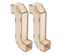 GARVALON Kit de 2 Périscopes Optiques à Assembler pour Garçon et Filles, Équipement Expérimental Scientifique en Bois, Éducatif pour Expériences D'optique Physique et Apprentissage Stem