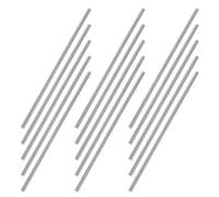 GARVALON Kit de 20 Tiges Rondes en Acier Inoxydable 2X80 MM pour Planche de Blocage Accessoires de Tricot et Crochet Outils Robustes pour Fixation et Artisanat de Tricot