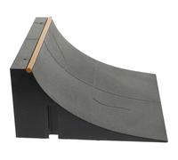 GARVALON Kit Rampe Skatepark Doigt en Plastique pour Garçon Et Filles, Obstacle Planche à roulettes Mini, Accessoire Skateboard Finger Sport, Parc De Skate Adapté Entraînement Coordination