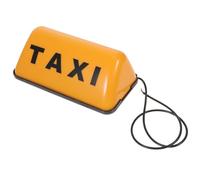 GARVALON LED Taxi Sign Illuminated Roof Top Light For Car Bright Retro Cab Indicator Easy Installation And Safety-enhancing Topper