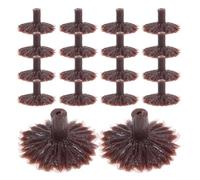 GARVALON Lot de 100 Mini Supports d'arbre Décoratifs pour Maquettes Bases Réalistes en Plastique Résistantes à la Décoloration Compatibles Décor Ferroviaire et Loisirs Créatifs Socles