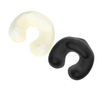 GARVALON Lot de 2 Plateaux en Éponge Légers pour Coloration Capillaire Protection D'épaule, Récipient Ergonomique pour Shampoing et Permanente, Accessoires Indispensables pour Salon