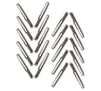 GARVALON Lot de 20 Chevilles D’accordage Métalliques pour Lyre, Accessoires de Remplacement pour Cordes D’instruments à Cordes Métalliques, Réparation Polyvalente pour Harpe-lyre