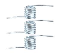 GARVALON Lot de 3 Ressorts de Tension pour Cric Hydraulique Horizontal 3 Tonnes Accessoires de Vérin Robuste en Acier Trempé Compatibles Crics Hydrauliques 3-4 Tonnes Pièces de Rechange