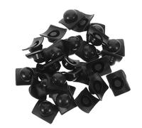 GARVALON Lot de 30 Capuchons D'interrupteur pour Lampe Torche en Caoutchouc Résistant, Couvercle de Protection Étanche Compatible Universellement, pour Usage en Extérieur et Conditions