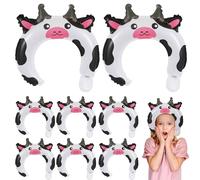 GARVALON Lot de 50 Ballons Serrage-Tête Animaux en Film Aluminium Bandeaux Gonflables Colorés pour Décoration de Fête Garçon et Filles Accessoire Costume pour Anniversaire Halloween