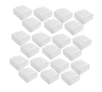 GARVALON Lot De 50 Serviettes En Papier Épaisses Tissu En Pâte De Vierge Serviettes Blanches Jetables Pour Restaurants Fêtes Célébrations Nettoyage Usage Unique Fréquentés