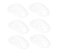 GARVALON Lot de 6 Mentonnières Universelles en Polypropylène pour Casque de Sport Coussin de Menton Confortable Accessoires Vélo Électrique et Ski Protection et Maintien du Casque