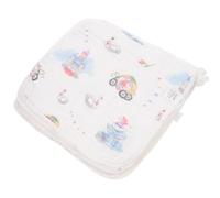 GARVALON Lot de 8 Débarbouillettes Bébé en Pur Coton 30x30 Cm, Serviettes Absorbantes pour Nourrisson, Lingettes D’allaitement Légères et Lavables, pour Toilette et Bain Plusieurs styles