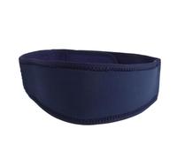 GARVALON mal de tête, compresse de glace, poche de glace pour la tête, bandeau isotherme, gel, tissu SBR, bleu, pliable, antidérapant, ajustement serré, réutilisable, voyage, sommeil, pour