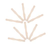 GARVALON Manches de Ventilateur en Bois Naturel 100 Pcs 200x25x2 Mm Poignées pour Éventails Soi-même Mariage Fête Accessoires Bricolage Polyvalents