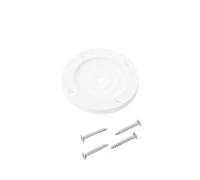 GARVALON Manchon Rond en PVC Blanc pour Passage du Câble de Gréement et Protection de Canne à Pêche, Résistant à l'abrasion, Sorties de Pêche en Bateau