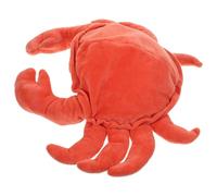 GARVALON Marionnette à Main Crabe en Peluche Douce 1 Pièce, Interactif pour Garçon et Filles et Tout-Petits, Marionnettes D’Animaux pour Raconter des Histoires, Intérieur et Extérieur
