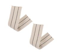 GARVALON Mèches Plates en Coton 22 Cm pour Lampes à Huile et Lanternes, Lot de 2 Mèches de Rechange Épaisses, Compatibles Bougies à Pétrole, Usage Camping et Randonnée, Mèche Lanterne