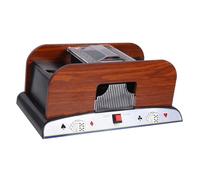GARVALON Mélangeur Carte Automatique Électrique sans Pile pour Jeux de Cartes Poker et Bridge Machine à Mélanger Jeux Usage Professionnel et Ludique