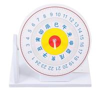GARVALON Modèle de Cadran Solaire Scientifique en Plastique Horloge Solaire Équatoriale Soi-même Éducatif Pédagogique pour Apprentissage Kit Scientifique D’Observation des Ombres