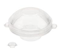 GARVALON Moule à Bougie Flottante en Plastique Moule Oval de 45×3 CM pour Fabrication de Bougies Parfumées DIY pour Bougies Flottantes Savonnette et Créations Artisanales