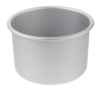 GARVALON Moule à Gâteau Rond 15 CM en Alliage d'Aluminium avec Fond Amovible Antiadhésif Moule à Pâtisserie Réglable pour Cuisson Uniforme pour Cheesecake et Tarte Maison