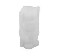 GARVALON Moule Silicone de Bougie Pilier Classique pour Résine Moule à Chandelle Soldat Casse-noisette DIY Support Bougie Chauffe-plat Polyvalent Détail Fin et Démoulage Facile