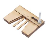 GARVALON Outil Amarrage Bois Compact Léger Échelle Intégrée pour Maquettes de Voiliers Mini, Utilisé pour Modélisme Naval et Accessoires de Bateaux en Bois