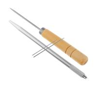 GARVALON Outil Rerooting Poupées Complet Kit avec Aiguilles et Crochet Ergonomique pour Fabrication Cheveux Poupée DIY Professionnel et Confortable